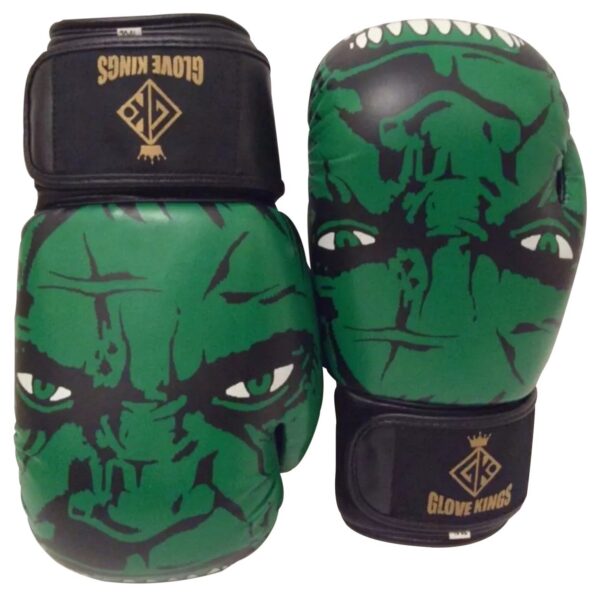 GK Glove Kings Boxing Gloves Green Monster