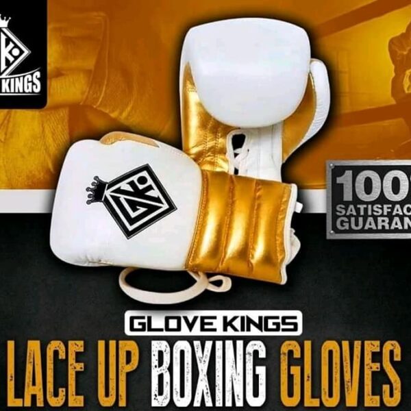 Boxing gloves Glove Kings Lace Ups cowhide leather