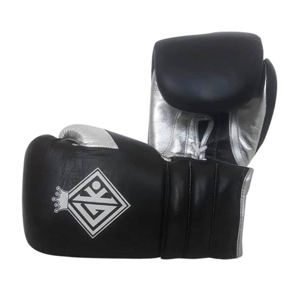 Glove Kings Lace up boxing gloves cowhide leather