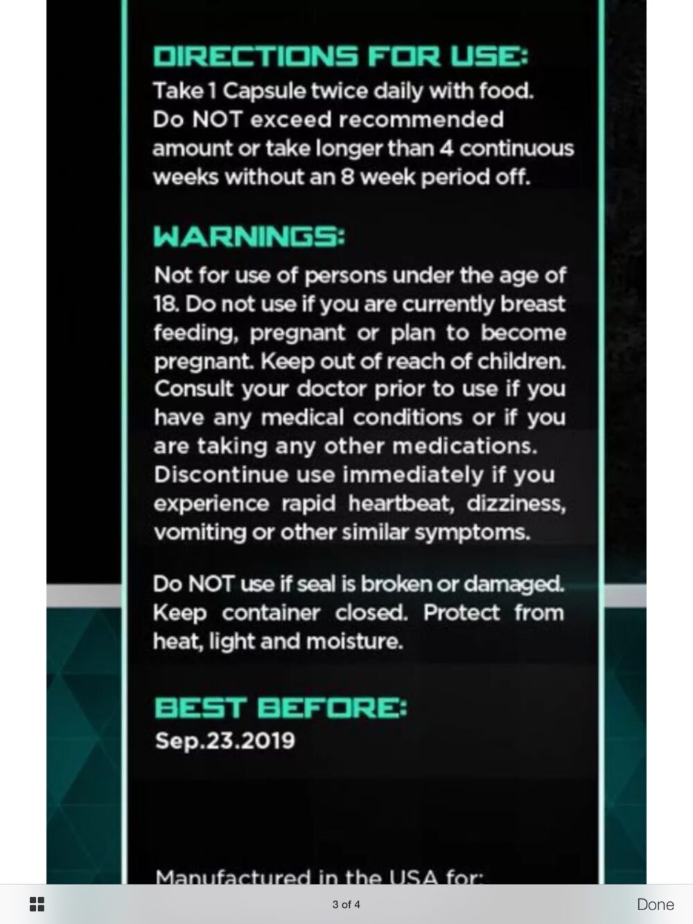 Laxogenin | Beastmode labs | Natural anabolic - Image 3