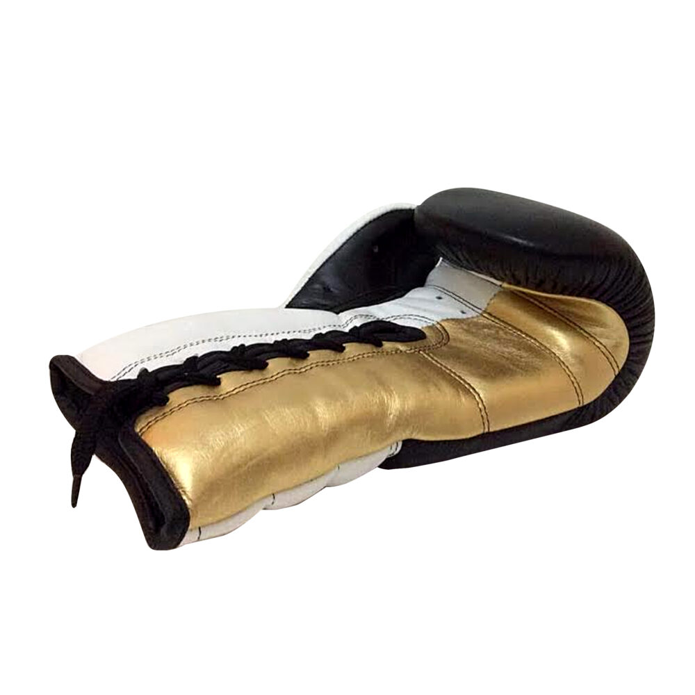 Boxing Gloves Glove kings lace ups cowhide leather - Image 4