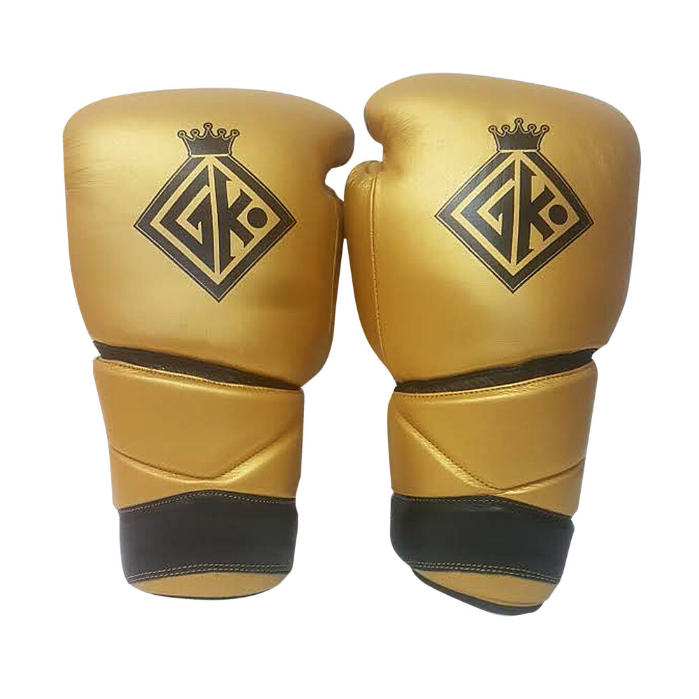 Boxing Gloves Glove kings lace ups cowhide leather - Image 4