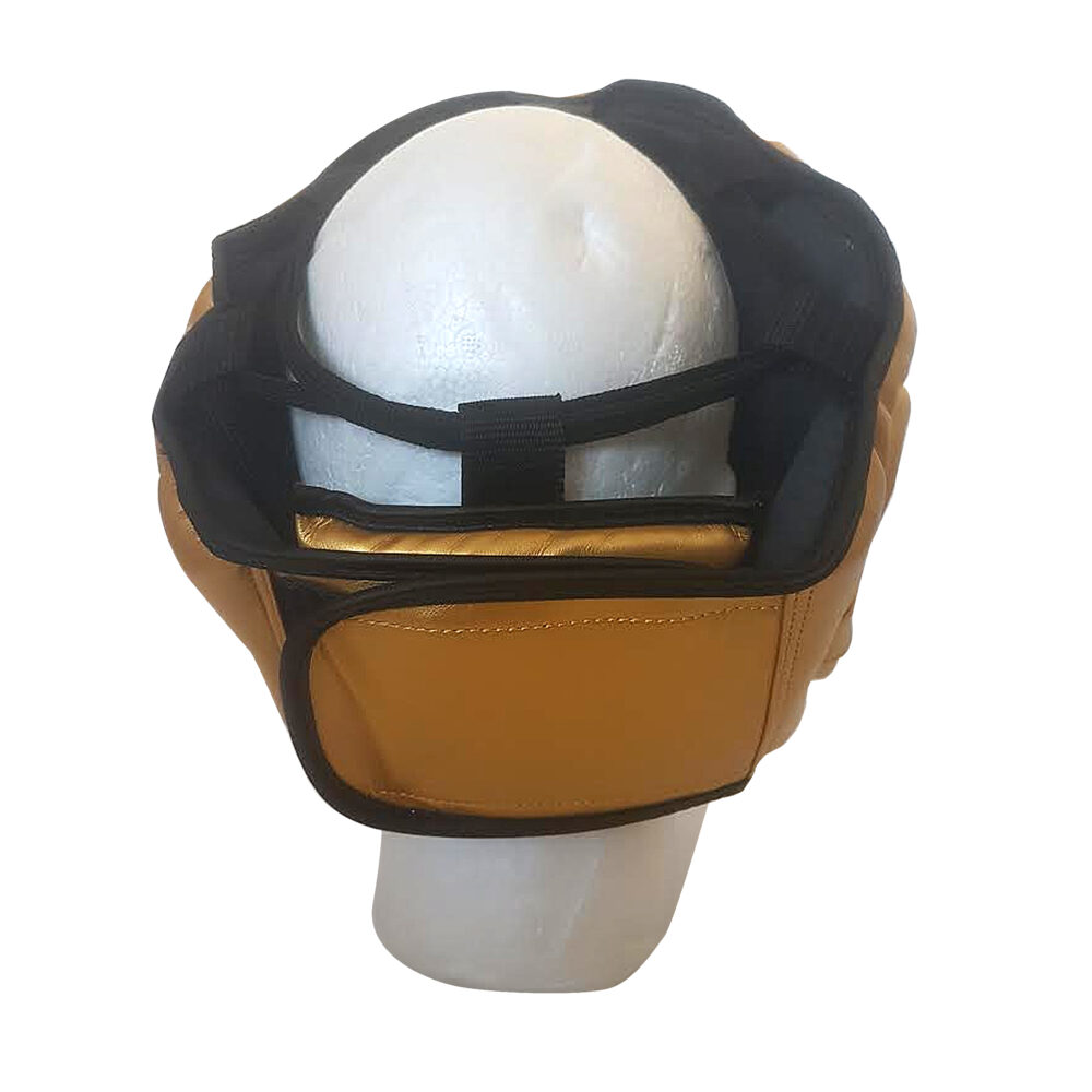 GK Glove Kings Headguard Gold leather - Image 3