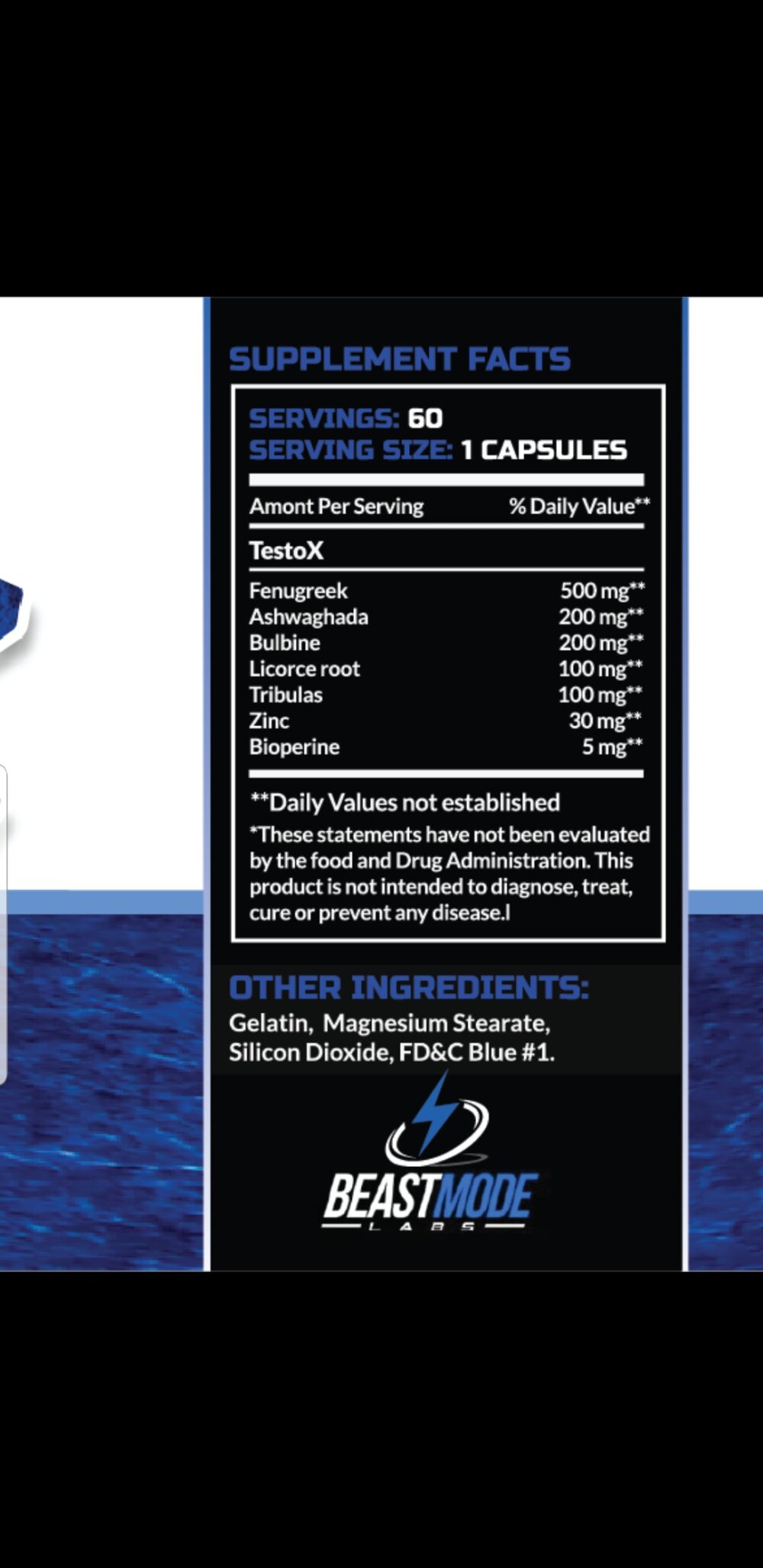 Beastmode labs GDA and Test booster stack - Image 3