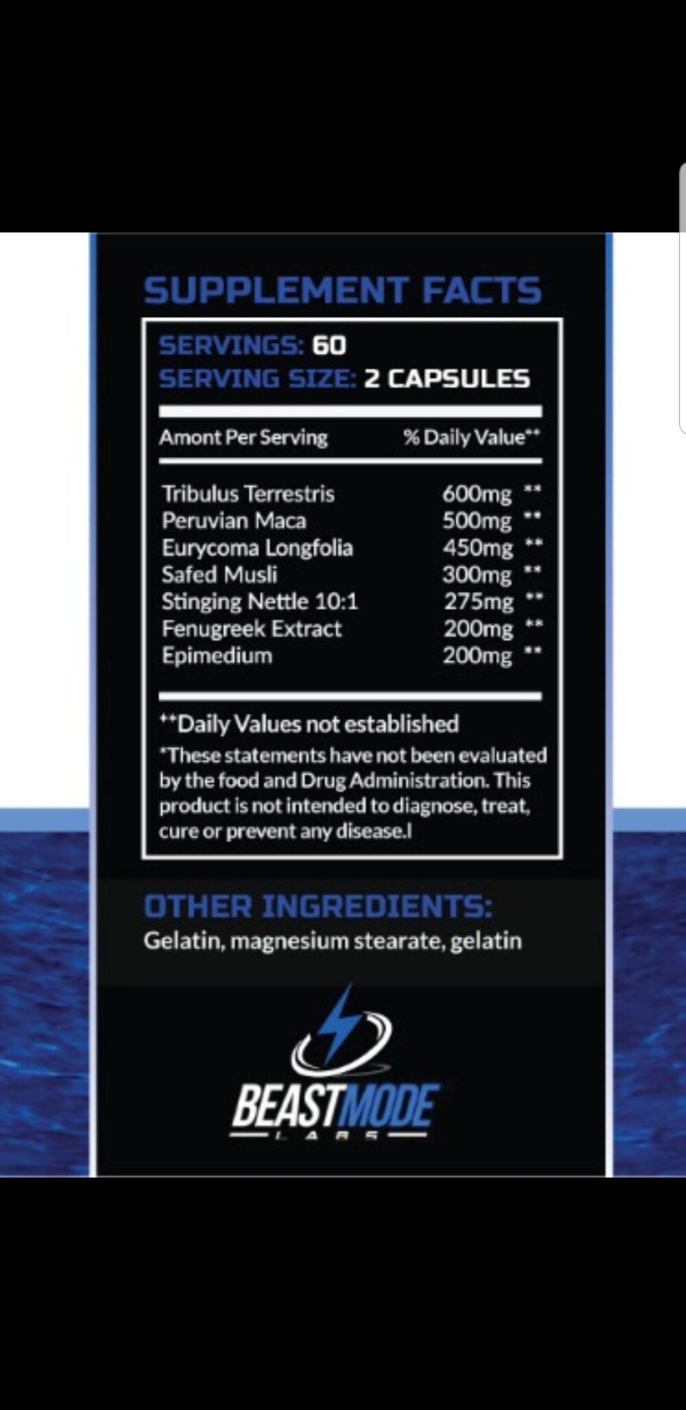 Testox testosterone booster by beastmode labs - Image 2