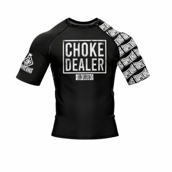 Choke dealer grapple kings half sleeves rashguard