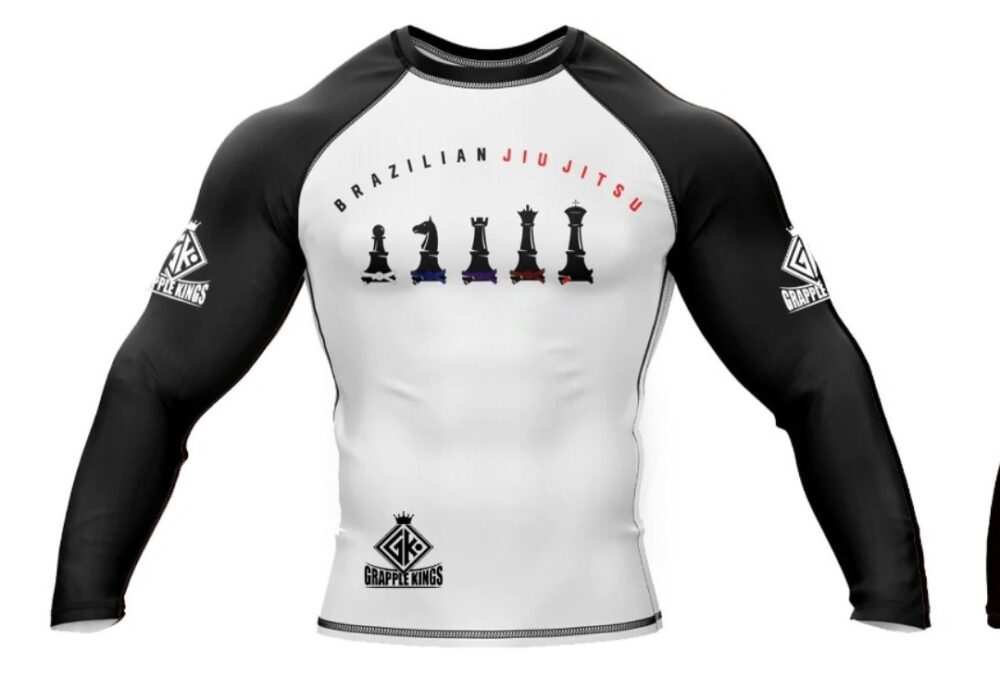Chess grapple kings rashguard