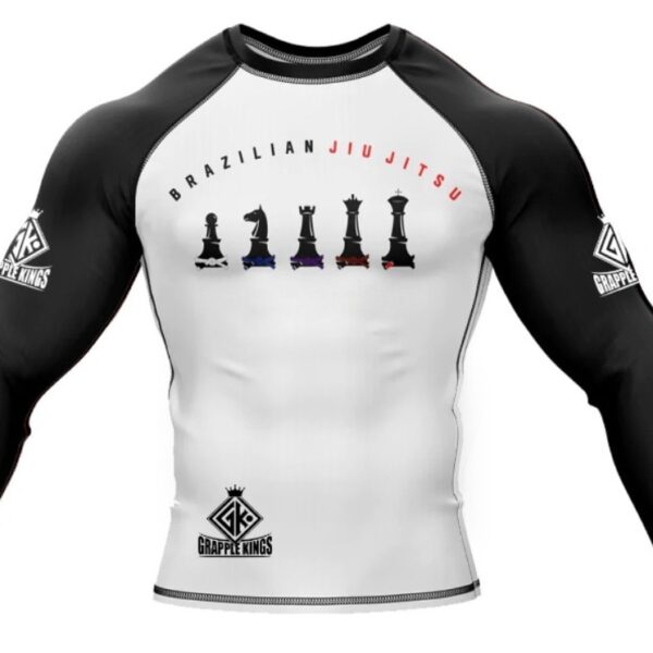 Chess grapple kings rashguard