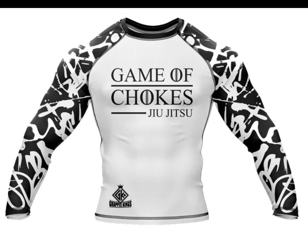 Game of chokes grapple kings rashguard