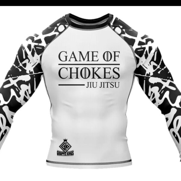 Game of chokes grapple kings rashguard