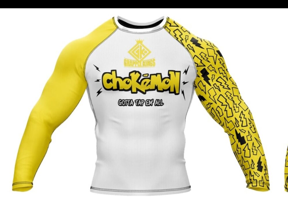Chokemon grapple kings rashguard