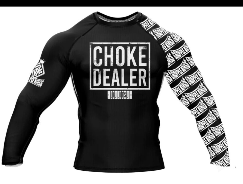 Choke dealer grapple kings rashguard