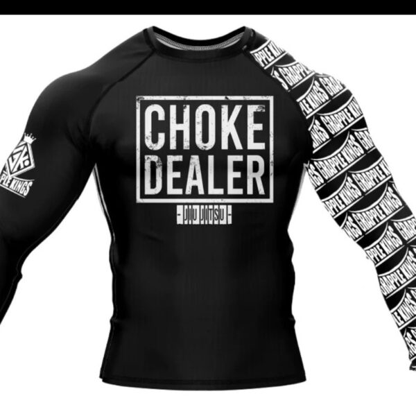 Choke dealer grapple kings rashguard