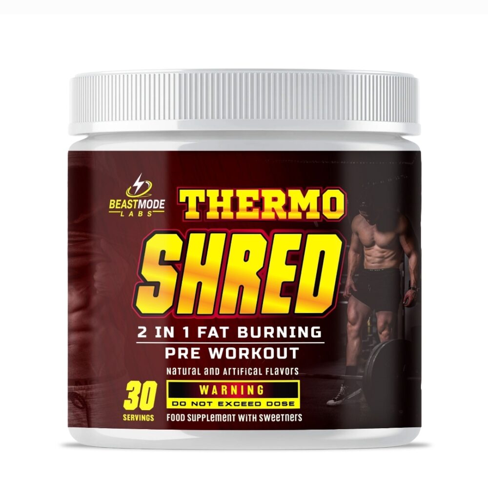 Beastmode labs thermo shred fat burner pre workout combination