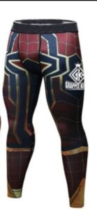 Spiderweb superhero BJJ Spats MMA Compression Pants No Gi Tights Grappling Leggings