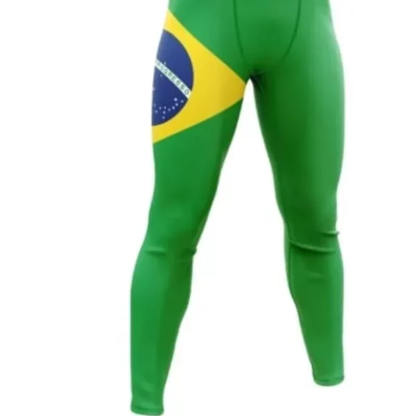 BRAZIL BJJ Spats MMA Compression Pants No Gi Tights Grappling Leggings (Copy)