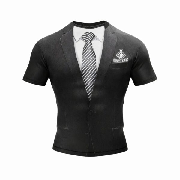 Tuxedo grapple kings half sleeves rashguard