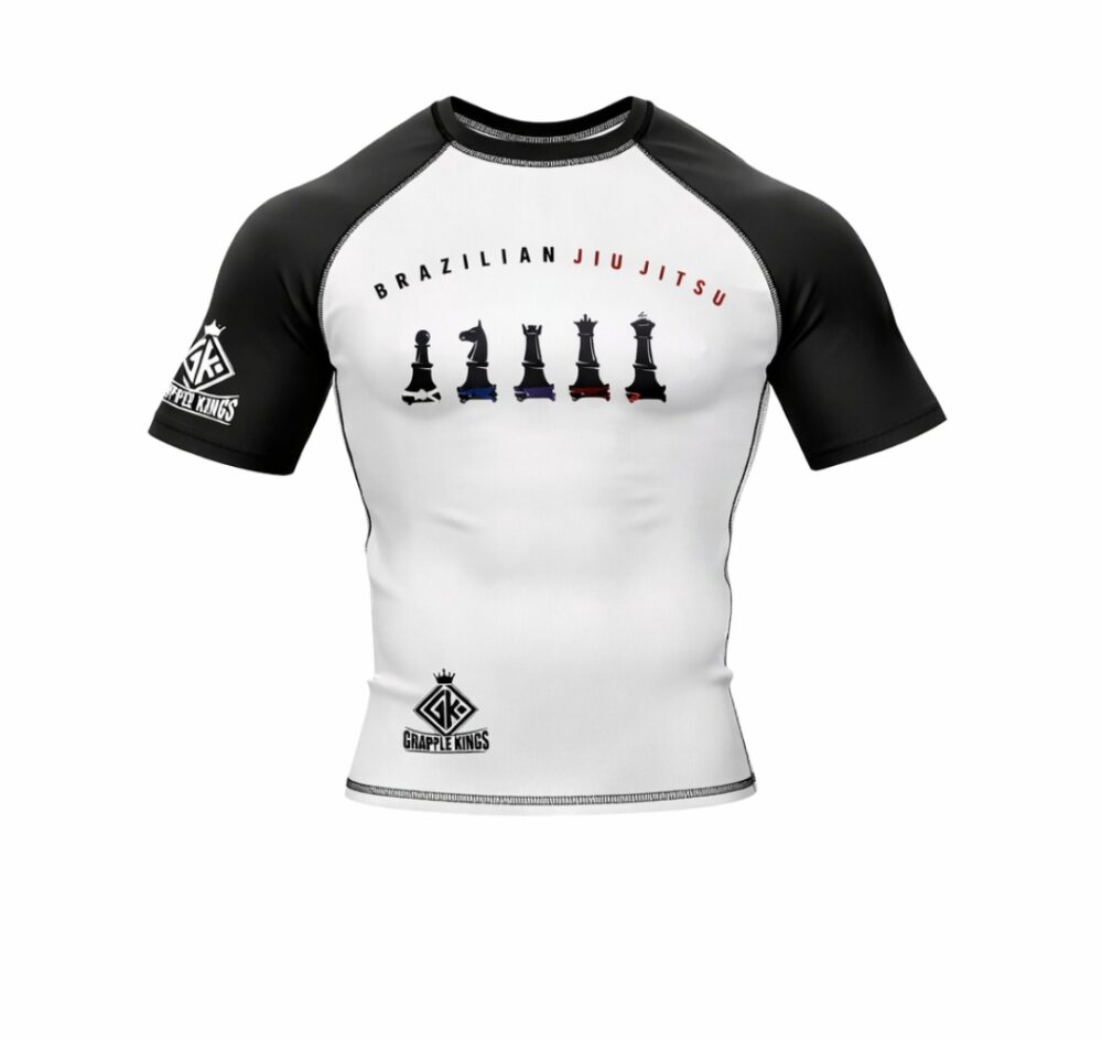 Chess grapple kings half sleeves rashguard