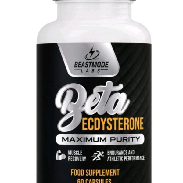 Beastmode Labs Beta Ecdysterone 250mg – 60 Capsules | High Strength Ecdysteroid Supplement for Muscle Recovery & Performance ms